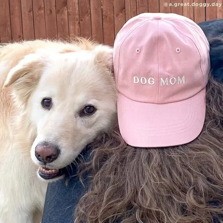 Casquette DOG MUM blush – style tendre pour amoureuses des chiens