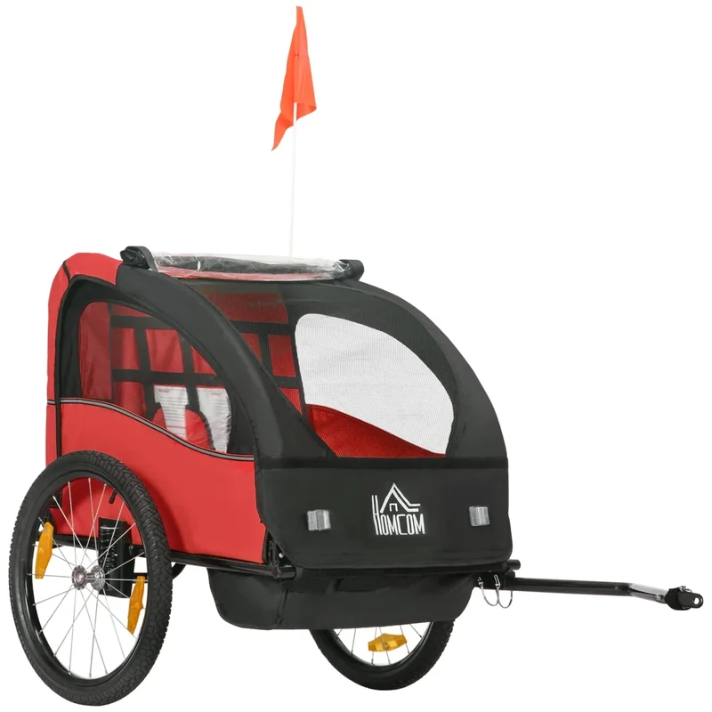 Panier remorque à vélo pour chien