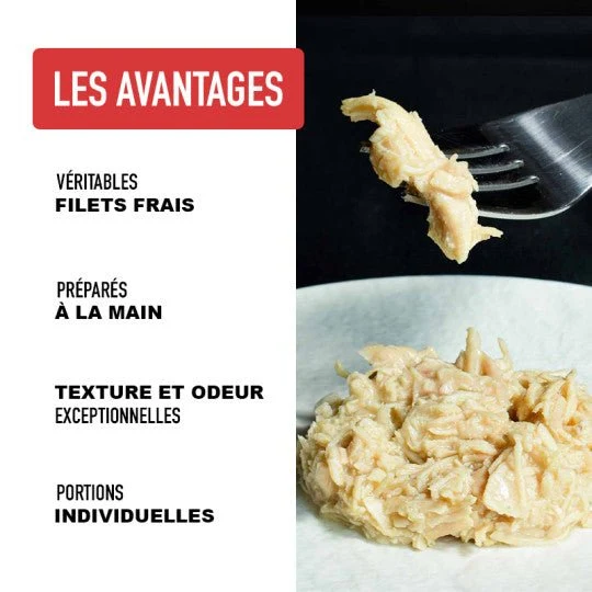 Pâtée pour chat - Filets de dinde 70g