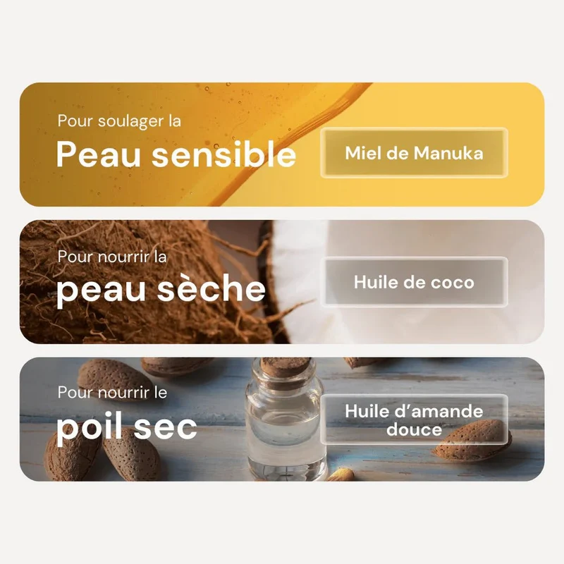 Après-Shampoing Ultra Hydratant pour Chien – Huile de Coco & Amande Douce – Démêle, Nourrit & Apaise
