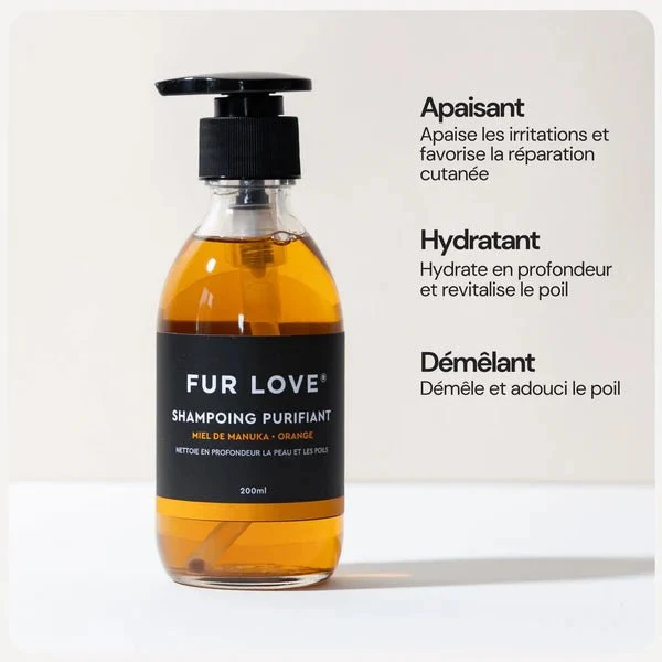 Shampoing Naturel au Miel de Manuka pour Peaux Sensibles - Spécial Démangeaisons & Irritation