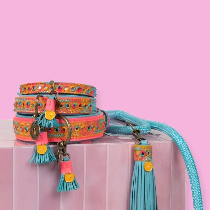 Collier pour chien Indian Summer - DWAM | Style boho & paillettes
