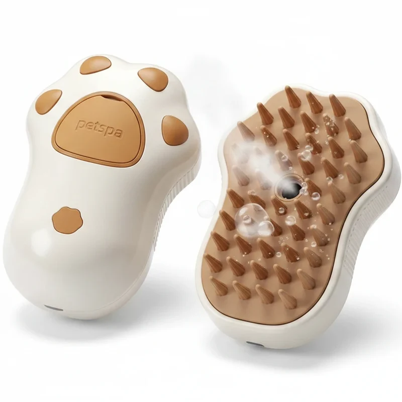 Brosse à vapeur en forme de patte