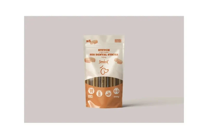 STITCH - Dental Sticks au fromage pour chiens - Soin bucco-dentaire gourmand