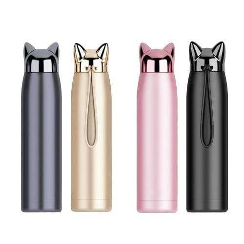 Bouteille d'eau 320 ml forme de chat