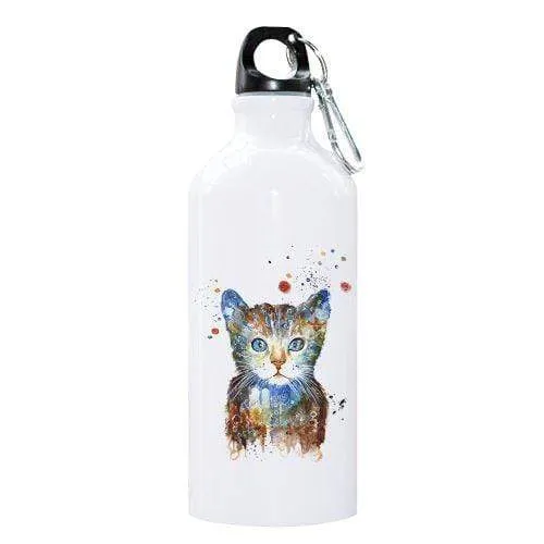 Bouteille chat aluminium 600ml