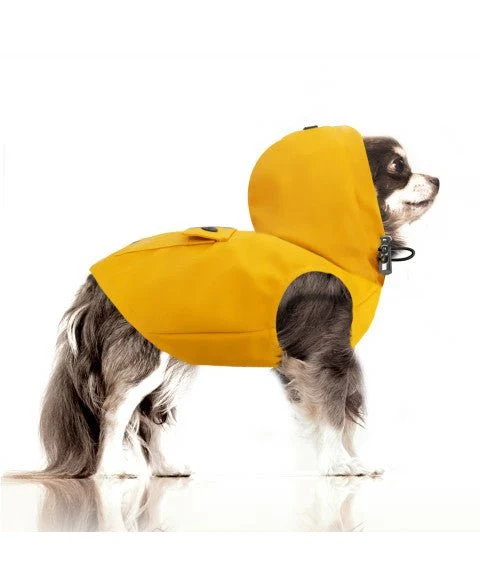 Imperméable pour Chien Ciré Jaune Babord et Tribord