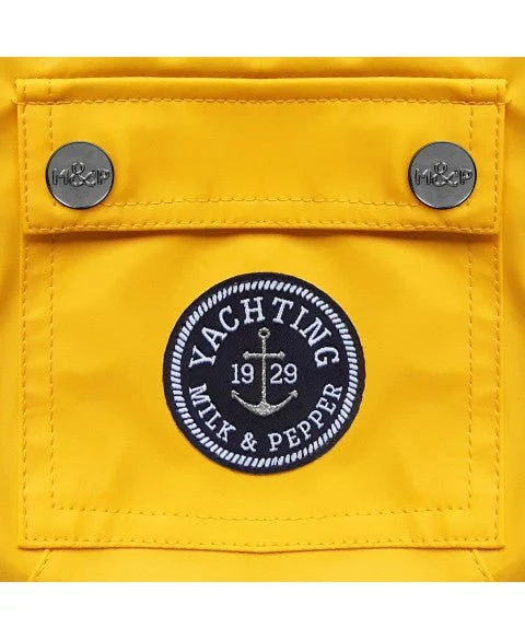 Imperméable pour Chien Ciré Jaune Babord et Tribord
