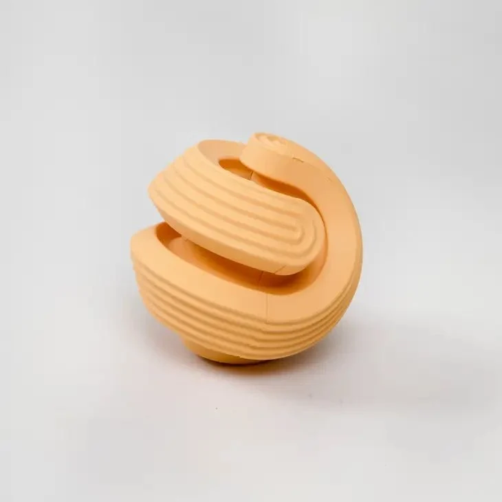 Balle Labyrinthe à Friandises Orange