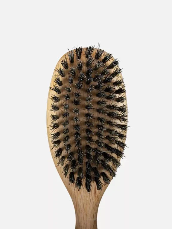 Brosse double face en bois de hêtre