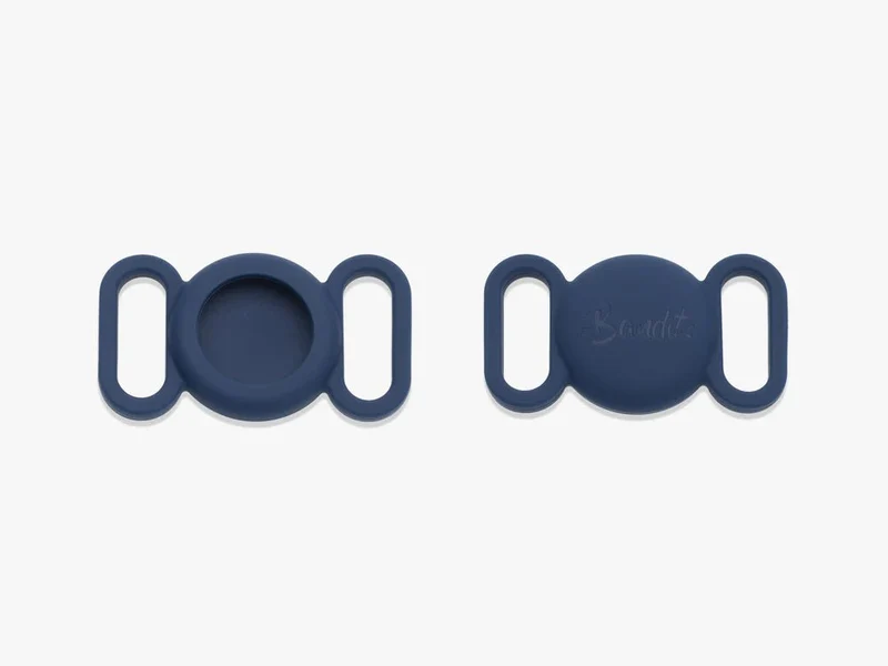 Étui silicone AirTag chien Bandit – Sécurité pastel stylée