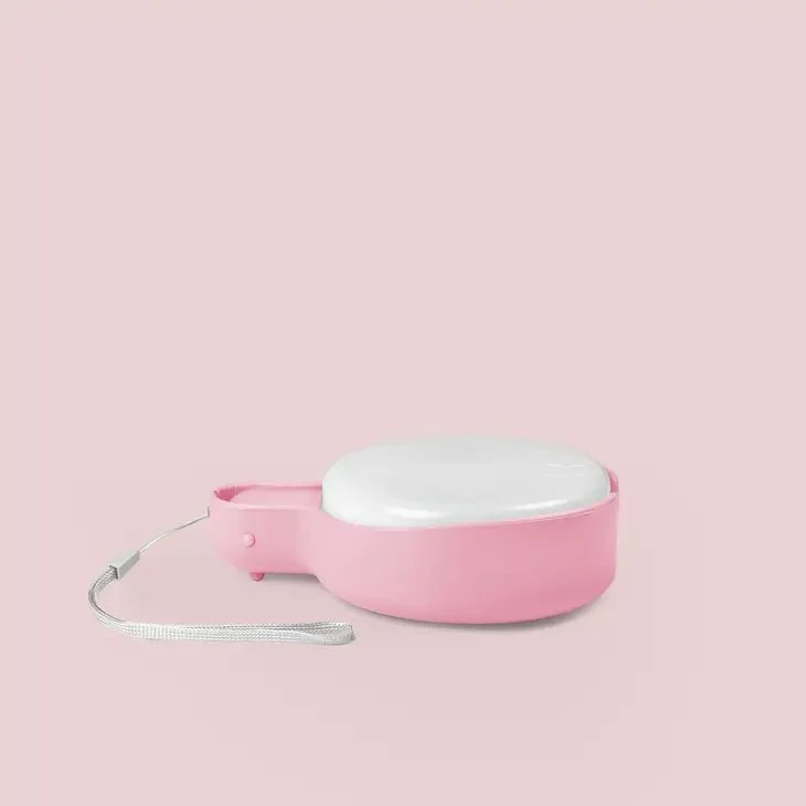 Bouteille de voyage pour chien design Rose Antique