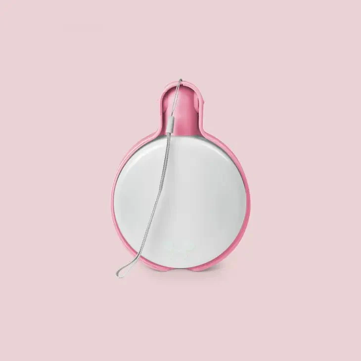 Bouteille de voyage pour chien design Rose Antique