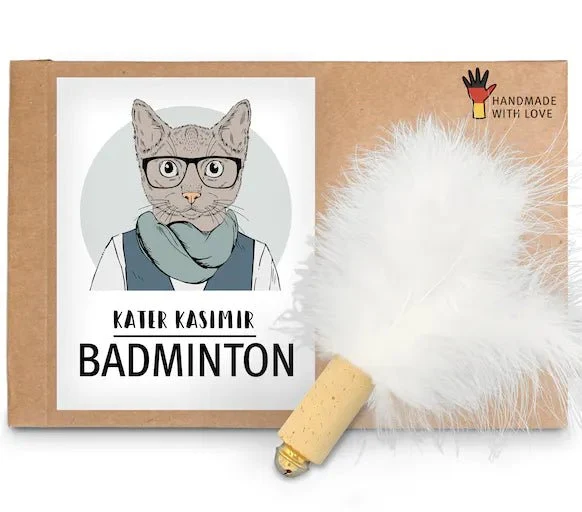 Balle badminton plumes naturelles