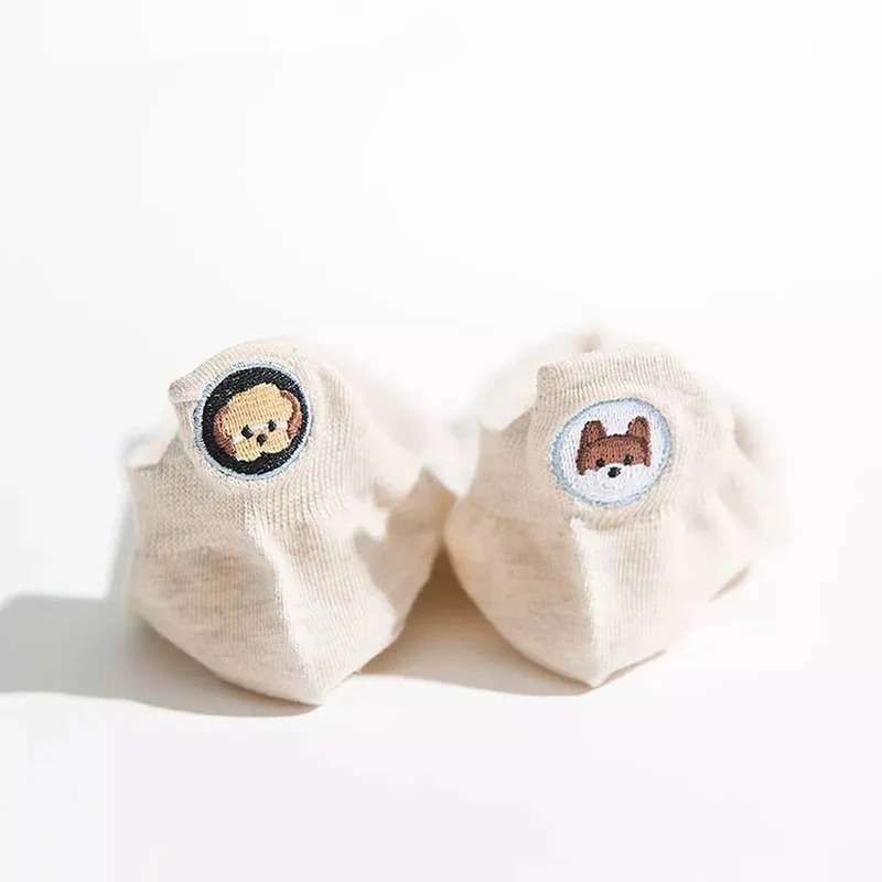 Chaussettes Languette Chiens dépareillées