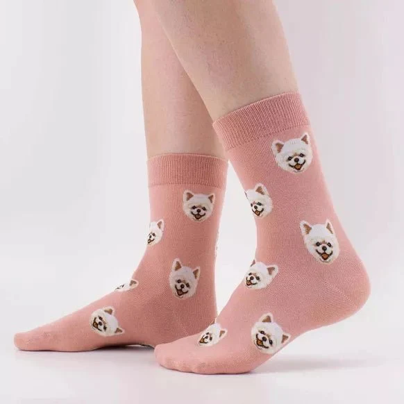 Chaussettes Longues Têtes de Chiens