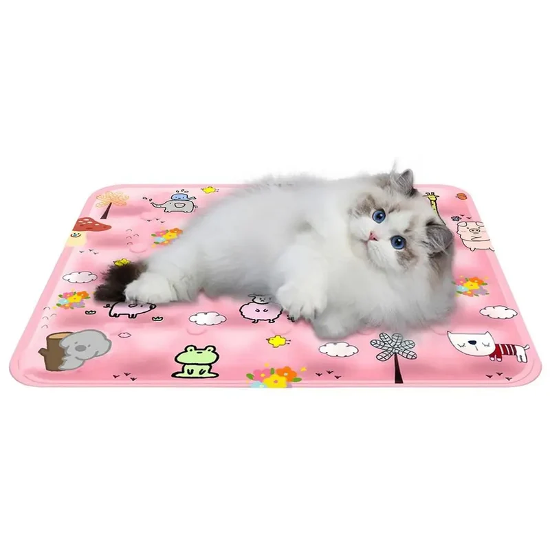 Tapis Rafraîchissant Chien 40x50 cm Lavable Petits Chiens