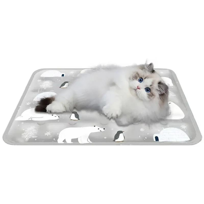 Tapis Rafraîchissant Chien 40x50 cm Lavable Petits Chiens