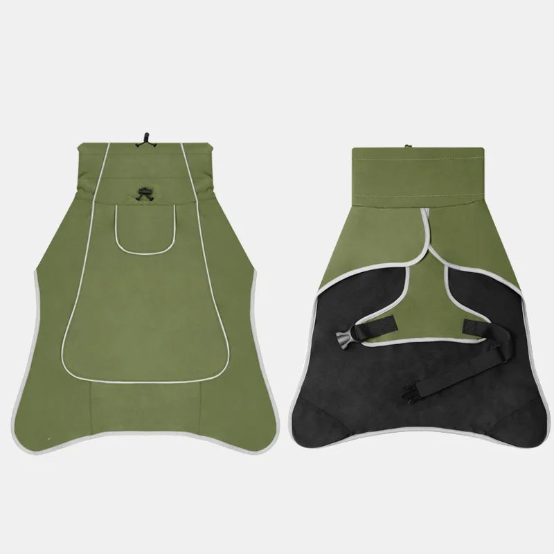 Manteau Imperméable Chien Doublé Polaire Berger Allemand Doberman