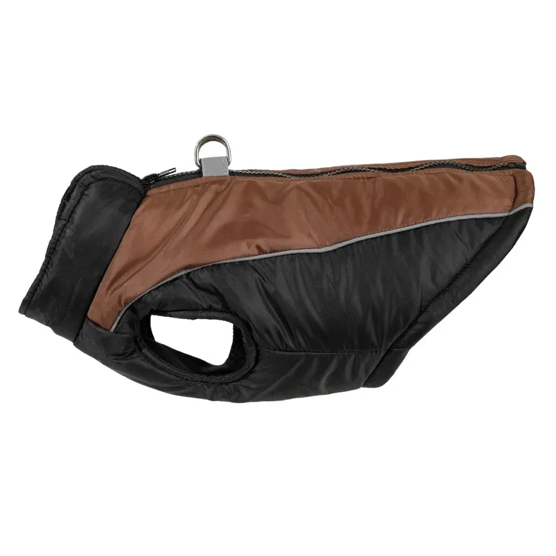 Manteau Chien Coupe-Vent Zippé Double Anneau Golden Retriever