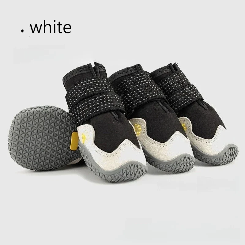 Chaussures pour Chien Lot de 4 Étanches Neige et Randonnée