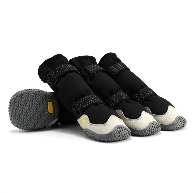 Chaussures pour Chien Gros Gabarit Neige et Pluie Doublées Polaire