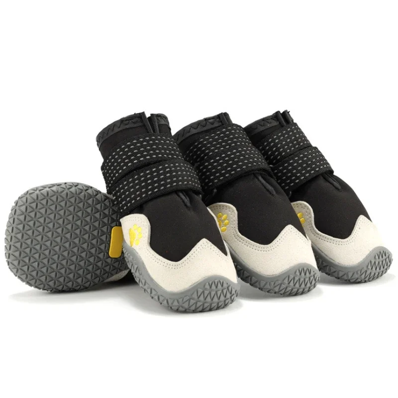 Chaussures pour Chien Randonnée Étanches Semelle Caoutchouc