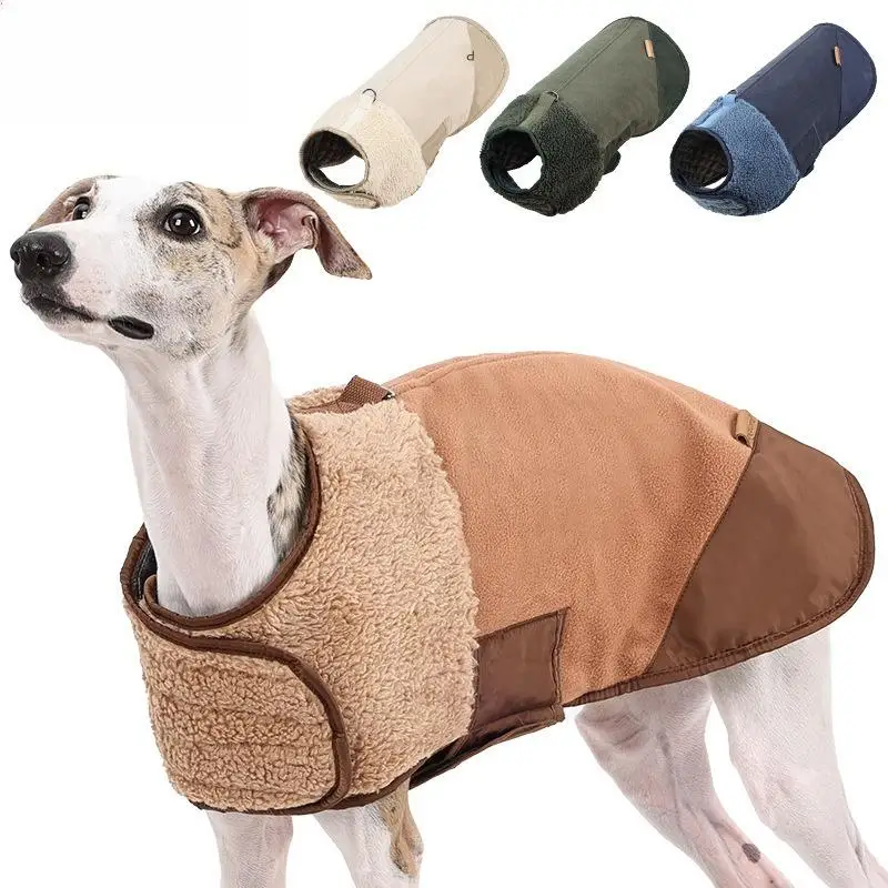 Manteau Chien Sherpa Lévrier Whippet Coupe-Vent