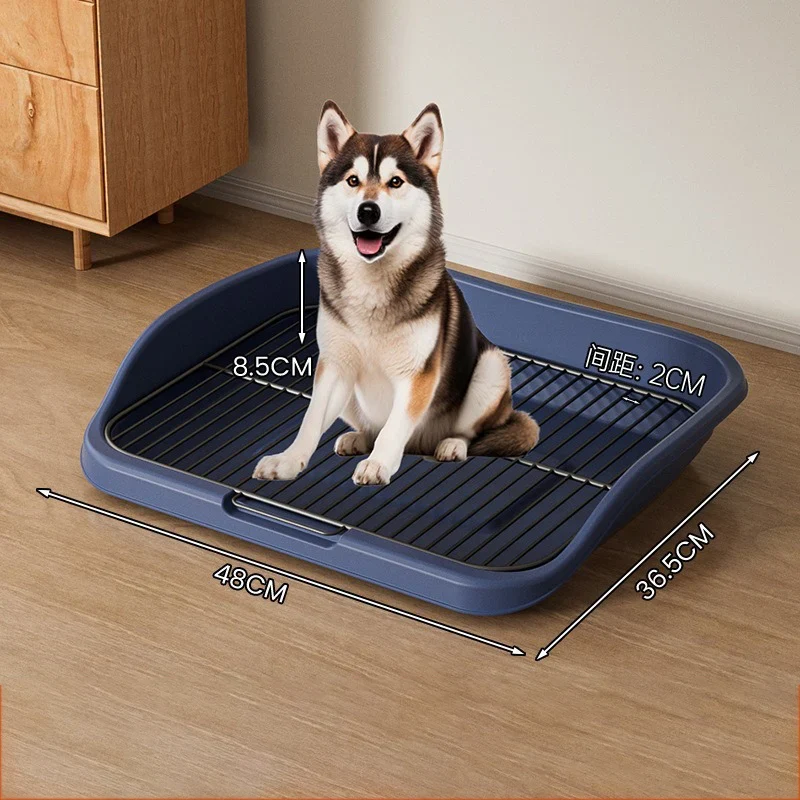 Tapis Éducateur Propreté Litière Chien Bac à Grille Métal