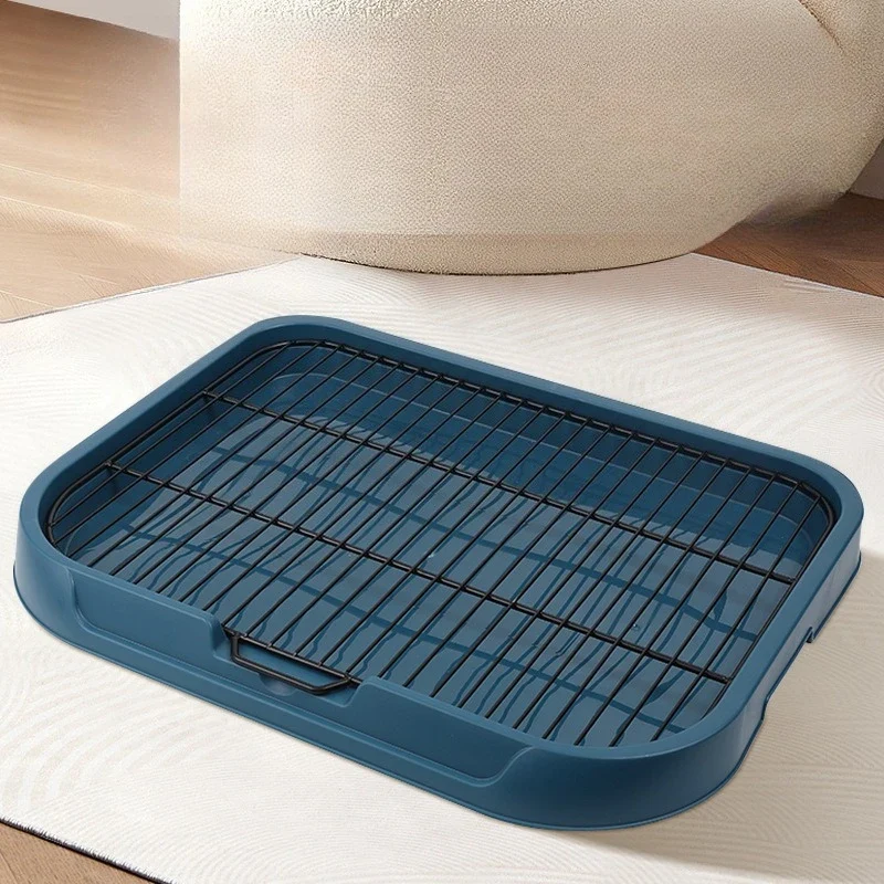 Tapis Éducateur Propreté Litière Chien Bac à Grille Métal