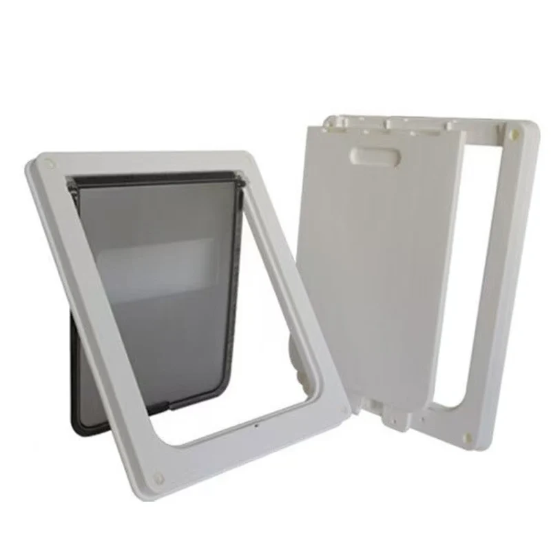 Porte pour Chien Verrouillable Solide Rabat Taille S et L