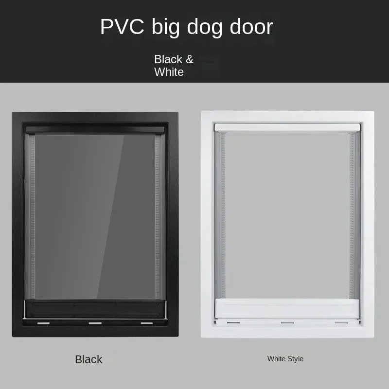 Porte pour Chien Grandes Races PVC Berger Allemand Rottweiler