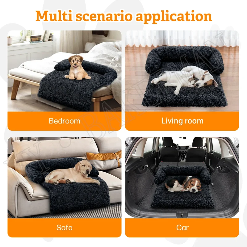 Canapé pour Chien Étanche Déhoussable Grande Taille