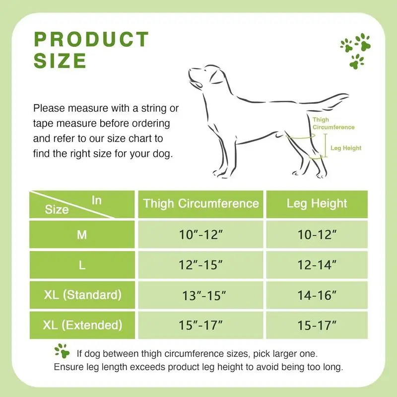Attelle pour Chien Genouillère Double Pattes Arrière Réglable