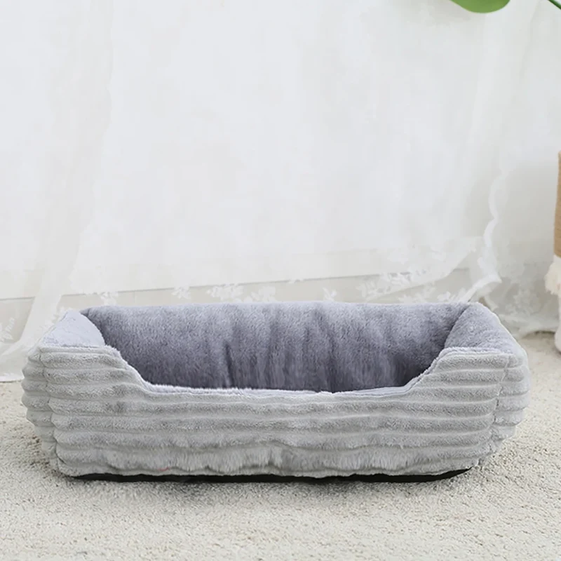 Panier Peluche Bords Rembourrés Apaisant Chien 88 cm