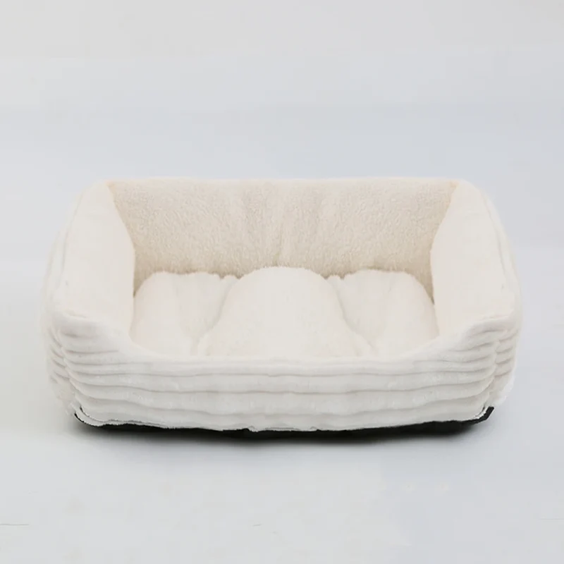 Panier Peluche Bords Rembourrés Apaisant Chien 88 cm