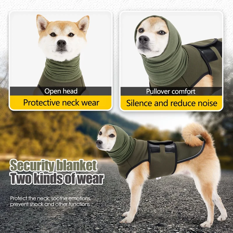 Enveloppe Apaisante Anti-Stress Corps et Oreilles Chien Orage