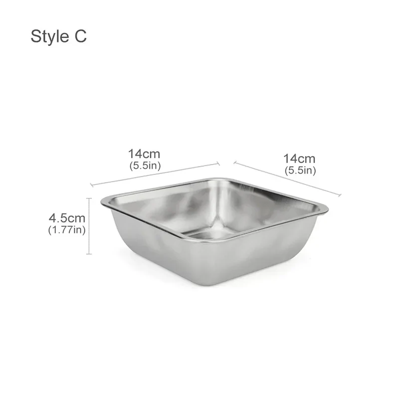 Gamelle Inox Antidérapante Chiot Gros Chien