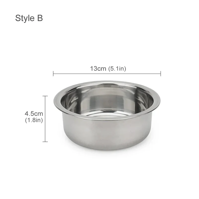 Gamelle Inox Antidérapante Chiot Gros Chien
