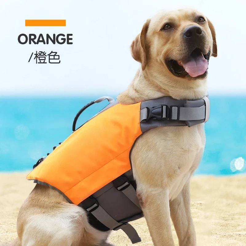 Gilet de Sauvetage pour Chien Grande Taille Poignée de Sauvetage