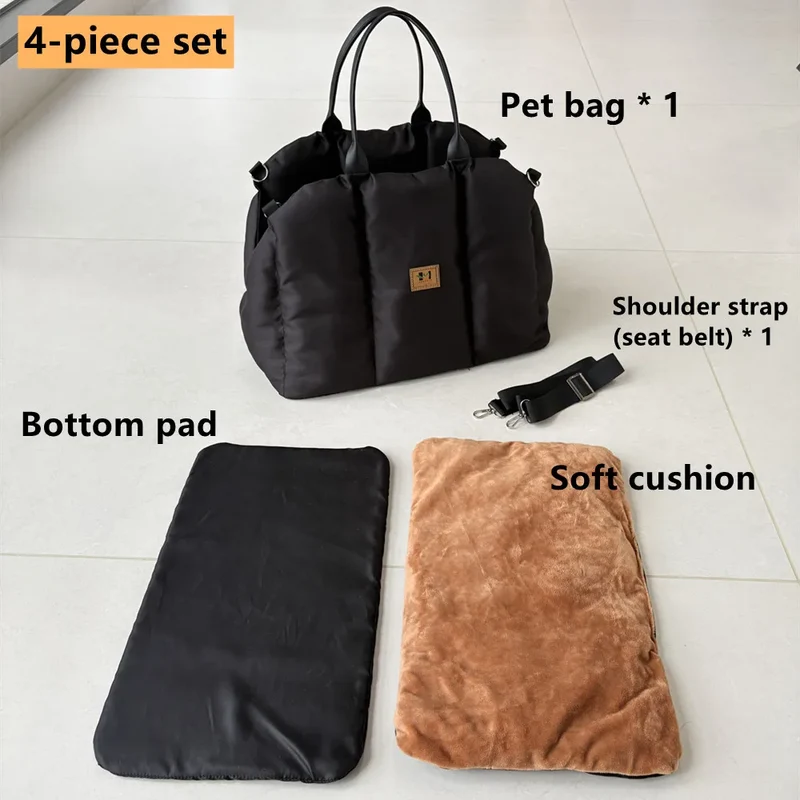 Siège Auto Sac de Transport Petit Chien Lavable 5 kg