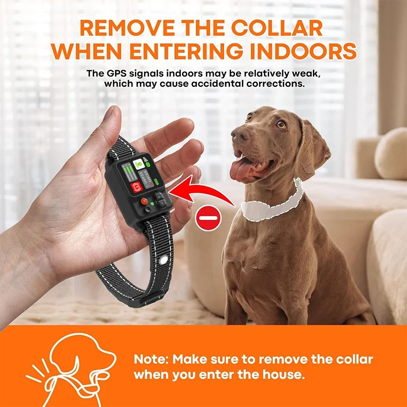 Clôture Électronique Sans Fil pour Chien GPS Étanche IP67