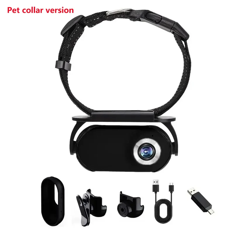 Caméra pour Chien Rotation 360° Grand Angle 120° Mini