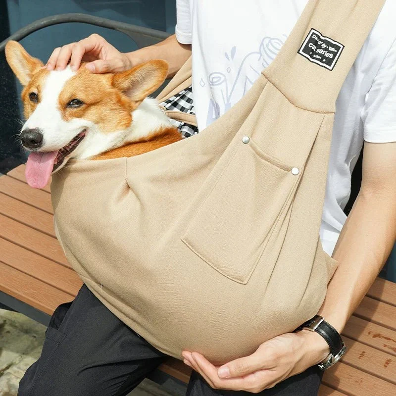 Sac Bandoulière Transport Petit Chien Tendance