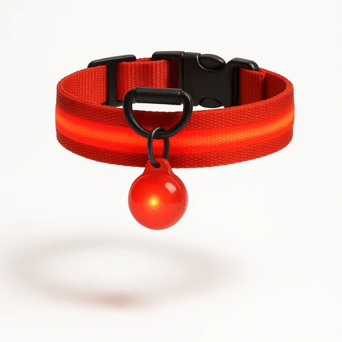 Collier Lumineux Rechargeable USB Gros Chien