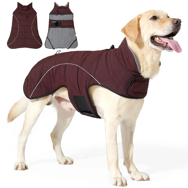 Manteau Imperméable Réfléchissant à Bande Scratch pour Labrador