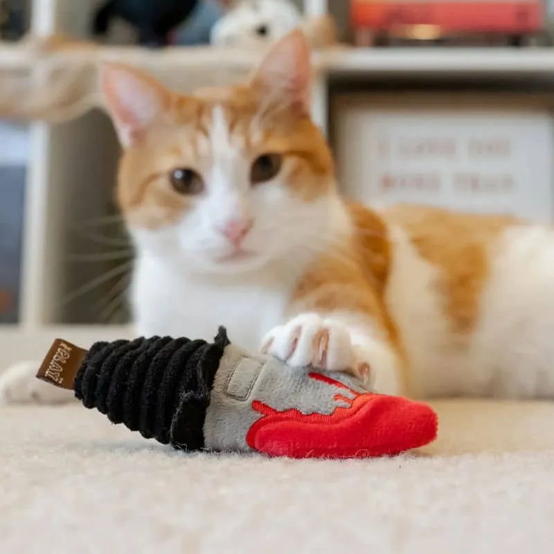 JOUET HALLOWEEN POUR CHAT À L’HERBE À CHAT - COUTEAU ET POISON 🔪☠️