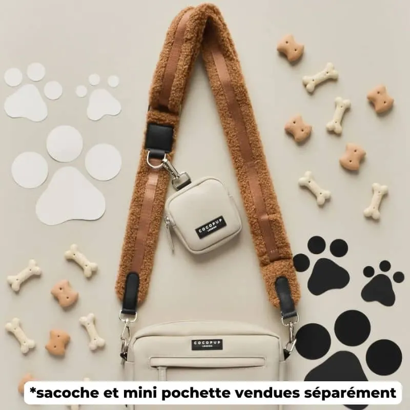ANSE POUR SACOCHE - TEDDY CARAMEL