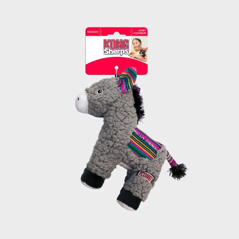 PELUCHE RÉSISTANTE KONG POUR CHIEN - ÂNE