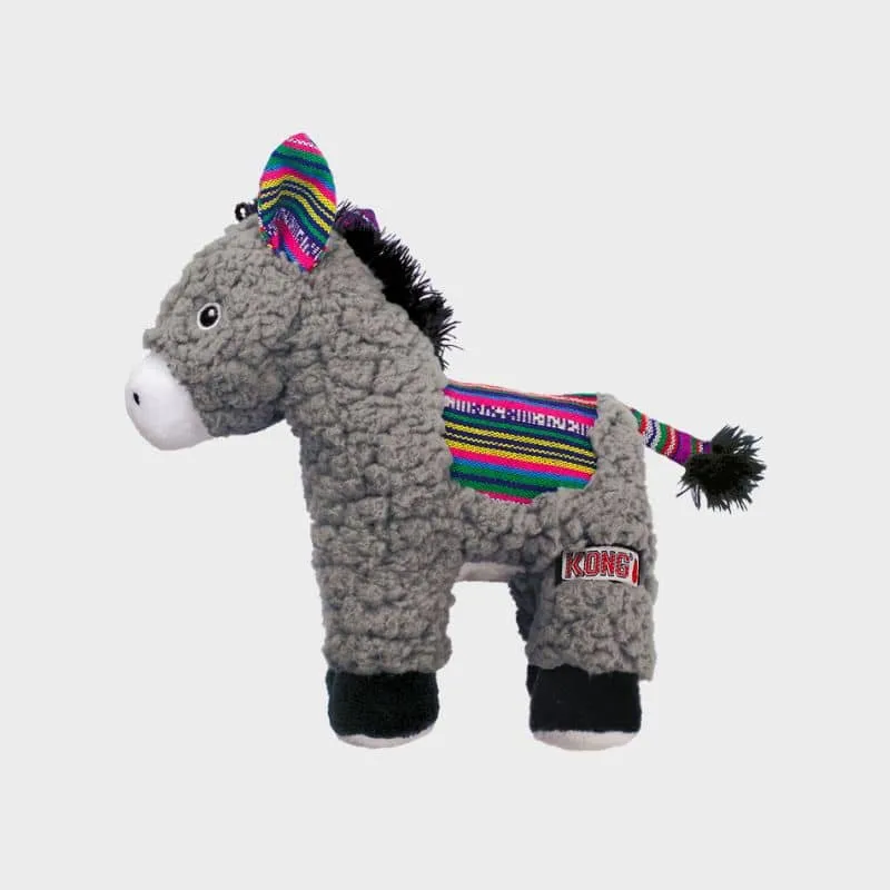 PELUCHE RÉSISTANTE KONG POUR CHIEN - ÂNE